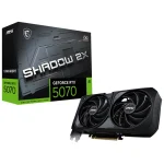 کارت گرافیک ام اس ای مدل GeForce RTX 5070 SHADOW 2X OC 12GB