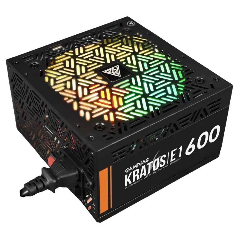 پاور 600 وات گیم دیاس مدل KRATOS E1-600 ARGB