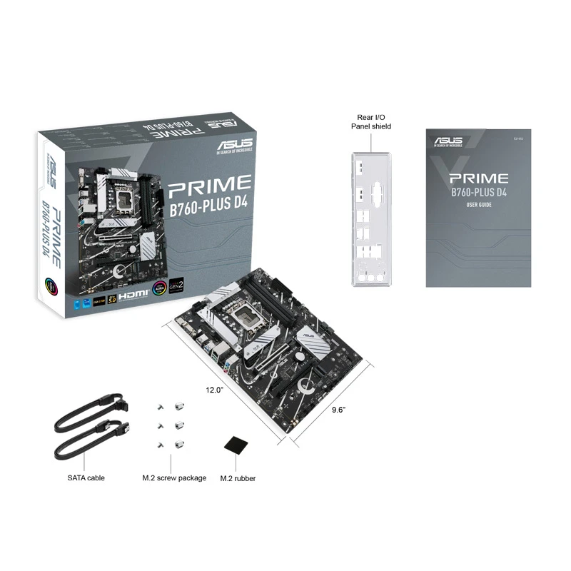 مادربرد ایسوس مدل PRIME B760-PLUS D4