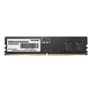 رم DDR5 پاتریوت مدل Signature Line فرکانس 5200 مگاهرتز CL42 ظرفیت 16 گیگابایت