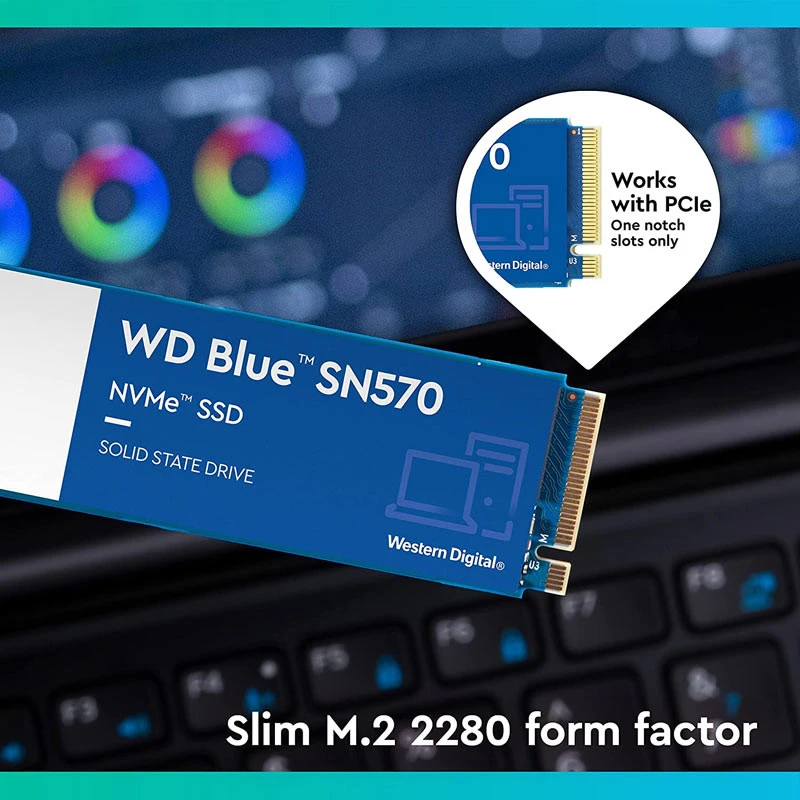 اس اس دی وسترن دیجیتال مدل Blue SN570 ظرفیت 250 گیگابایت