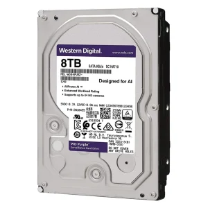 هارد وسترن دیجیتال مدل Purple WD84PURZ ظرفیت 8 ترابایت