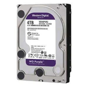 هارد وسترن دیجیتال مدل Purple WD43PURZ ظرفیت 4 ترابایت