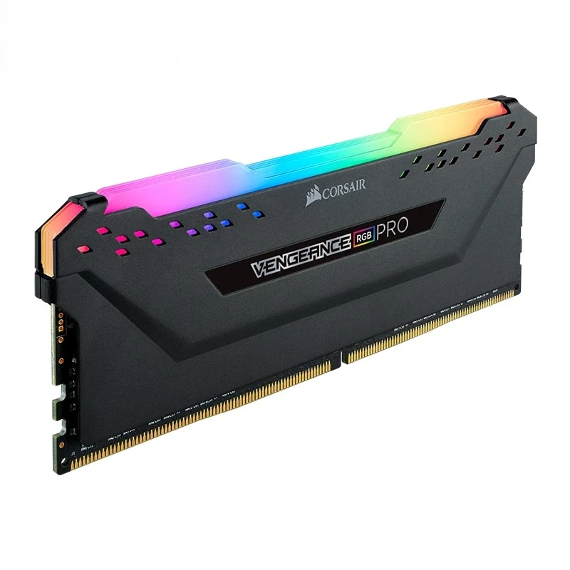 رم DDR4 کورسیر مدل VENGEANCE RGB PRO فرکانس 3200 مگاهرتز CL16 ظرفیت 8 گیگابایت