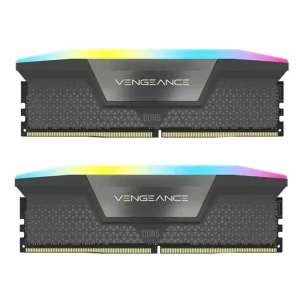 رم DDR5 کورسیر مدل Vengance RGB Black فرکانس 7200 مگاهرتز CL40 ظرفیت 96 گیگابایت (48GBx2)